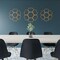 Ekena Millwork Florin Wood Fretwork Pierced Ceiling Medallion, Alder, 16"OD x 5 5/8"ID x 3/8"T CMWP16X16X0375FOAL - alternate 7
